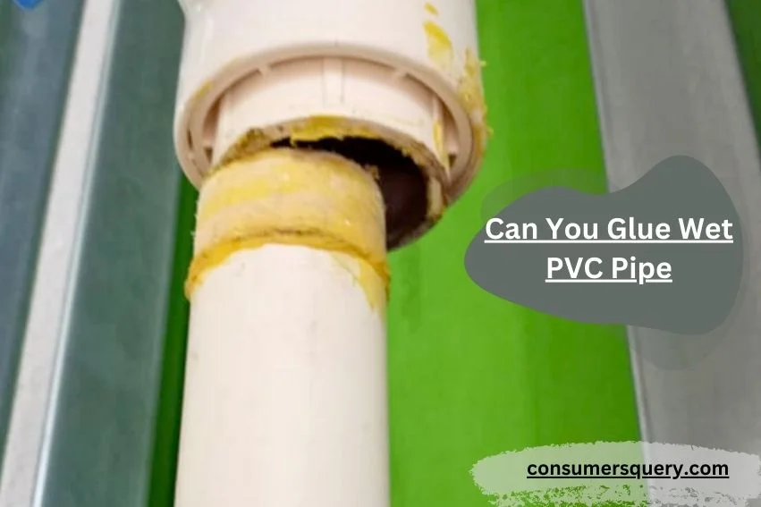 Can You Glue Wet PVC Pipe? A Step-by-Step Guide