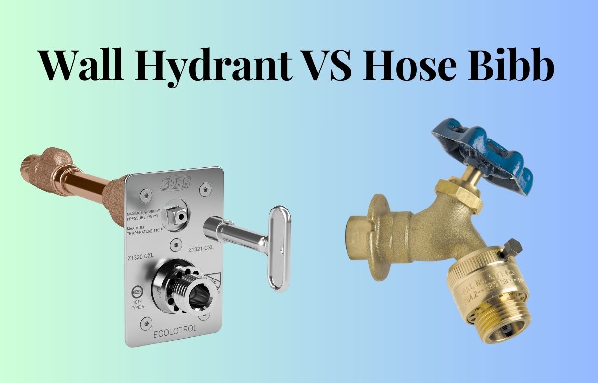 Wall Hydrant VS Hose Bibb